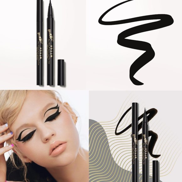 ✅ STILA  #INTENSE BLACK Stay All Day MATTE Liquid Eye Liner  ✨ New in box - Picture 6 of 10